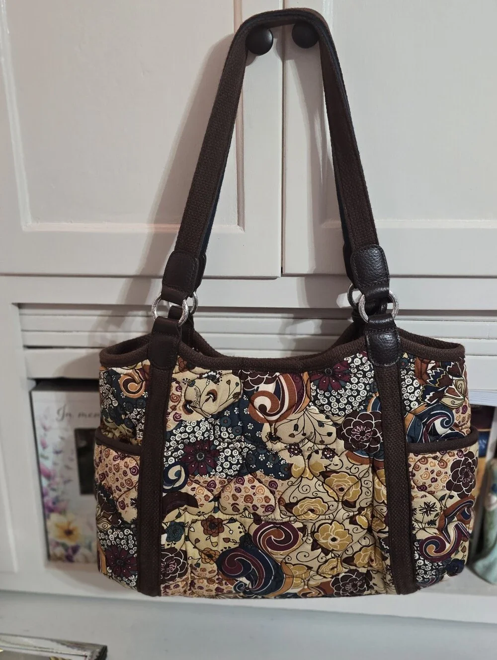 Brighton Printed Fabric Hobo